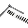 PRESTACYCLE T-HANDLE RATCHET DELUXE 3 WAY RATCHET & T-HANDLE TOOL KIT