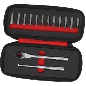 Prestacycle T-Handle Ratchet – 3 way Ratchet and T-Handle Tool Kit