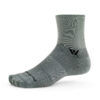Swiftwick Aspire Four Pewter Sock