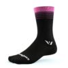 Swiftwick Aspire Seven Pink Stripe Sock