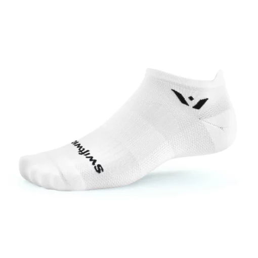 Swiftwick Aspire Zero Tab White Sock