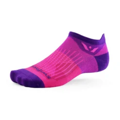 Swiftwick Aspire Zero Tab Purple Fuchsia Sock