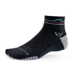 Swiftwick Flite XT Trail Two Coal Aurora Mountain Sock