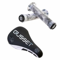 Matt Jones Gusset Pivotal Saddle and Grips Bundle