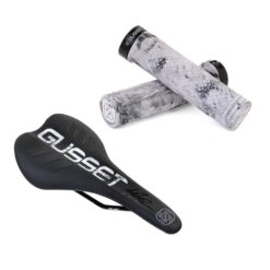 Matt Jones Gusset S2 Saddle and Lock-on Grips Bundle