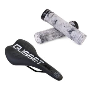 Matt Jones Gusset S2 Saddle and Lock-on Grips Bundle