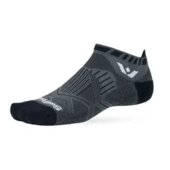 Swiftwick Aspire Zero Tab Charcoal Gray Sock
