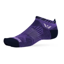 Swiftwick Aspire Zero Navy Purple Sock