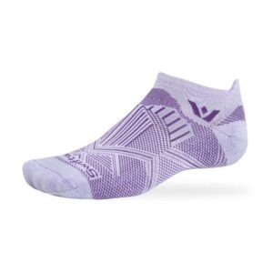 Swiftwick Aspire Zero Tab Lavender Purple Sock