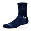Swiftwick Aspire Five Navy Gray Sock