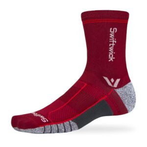 Swiftwick Flite XT Five SW Crimson Red Sock